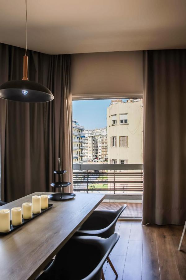 Superior One Luxury Apartments Thessaloníki Exteriör bild